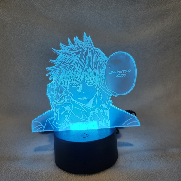 3/$25-Jujutsu Kaisen Anime 3D Night Light 16 Colors Change Touch/Remote LED Gift - Picture 13 of 14